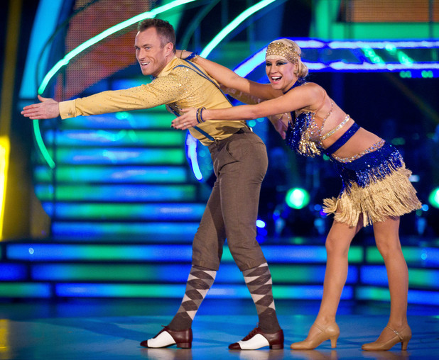 Strictly Come Dancing at Wembley: Denise and James.