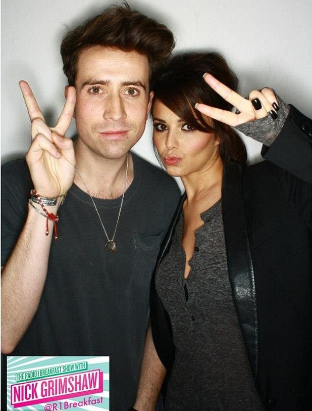 Cheryl Cole Nick Grimshaw Radio 1