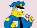 Hank Azaria shows Conan O'Brien how he voices Clancy Wiggum with Frozen song.