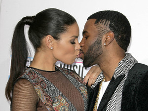 Jordin Sparks and  boyfriend Jason Derulo kissing
The 40th Anniversary American Music Awards 2012, held at Nokia Theatre L.A. Live - Arrivals
Los Angeles, California - 18.11.12
Mandatory Credit: Adriana  M. Barraza/WENN.com