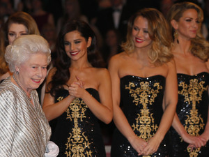 The Queen, Girls Aloud, Royal Variety Performance