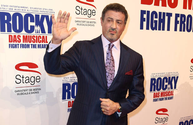 Sylvester Stallone attends the 'Rocky - Das Musical: Fight from the Heart' premiere, Hamburg, Germany