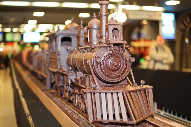 World's longest chocolate train