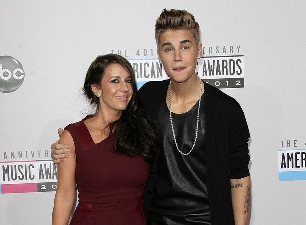 Justin Bieber and his mom Pattie Mallette
The 40th Anniversary American Music Awards 2012, held at Nokia Theatre L.A. Live - Arrivals
Los Angeles, California - 18.11.12
Mandatory Credit: Adriana M. Barraza/WENN.com