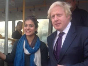 Kajol Meets Boris Johnson