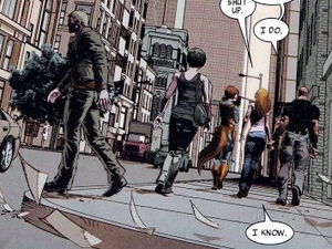 Avengers #34: closing page Heroes for Hire