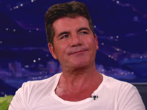Simon Cowell
Demi Lovato and Simon Cowell appear on TBS's 'Conan' where they talk about working together as judges on the hit reality show 'The X Factor'
USA - 17.09.12
Supplied by WENN.comWENN does not claim any ownership including but not limited to Copyright or License in the attached material. Any downloading fees charged by WENN are for WENN's services only, and do not, nor are they intended to, convey to the user any ownership of Copyright or License in the material. By publishing this material you expressly agree to indemnify and to hold WENN and its directors, shareholders and employees harmless from any loss, claims, damages, demands, expenses (including legal fees), or any causes of action or allegation against WENN arising out of or connected in any way with publication of the material.