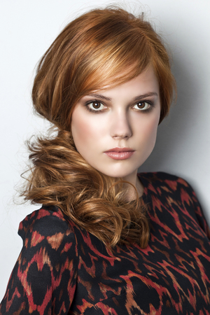 The bardot rouge hair look