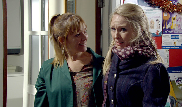 Vanessa Woodfield arrives