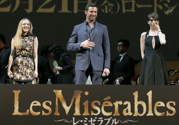 Hugh Jackman, Anne Hathaway, Les Miserables, Amanda Seyfried