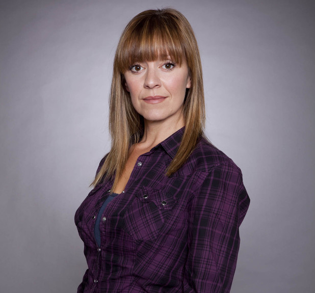 Zoe Henry as Rhona in Emmerdale