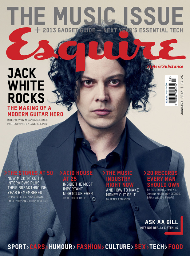 Jack White photoshoot for Esquire