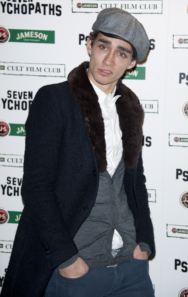 Robert Sheehanattend the Jameson Cult Film Club gala premiere of 'Seven Psychopaths'