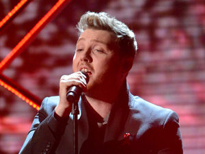James Arthur performing in the semi-finals of X Factor