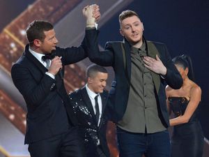The X Factor Final: James is crowned the winner.