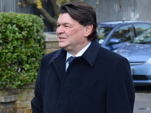 Derek , laden with presents, heads to Max's house for a family Christmas.