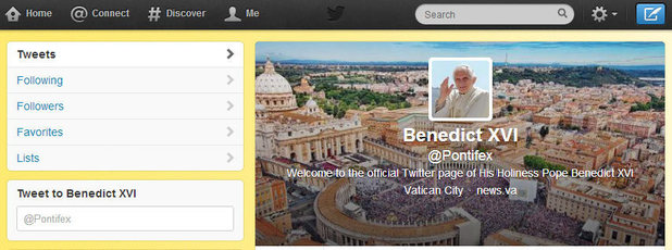 Pope to starte tweeting from @pontifex