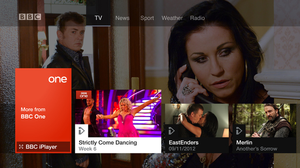 BBC Connected Red Button service: BBC One
