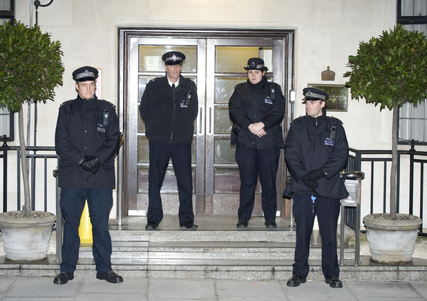 Prince William, The Duke of Cambridge, leaves the King Edward VII Hospital in Central London where The Duchess of Cambridge has been admitted reportedly for a pre-natal check-up.
Featuring: Prince William
Where: London, United Kingdom
When: 03 Dec 2012