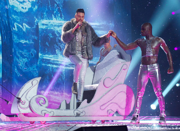 'The X Factor Final Live' TV Programme, Manchester Central Convention Centre, Manchester, Britain. - 09 Dec 2012. Guest stars: Rylan Clark