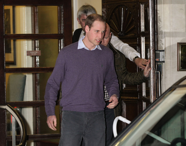 Prince William, hospital visit