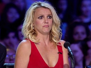 Britney Spears X Factor USA facial expression
