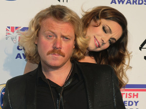 Keith Lemon and Kelly Brook arriving at the UK Comedy Awards