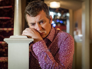 Alfie's emotions are confused as he struggles to cope after Kat's affair is revealed.
