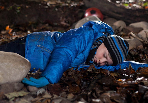 Charlie is left unconscious.