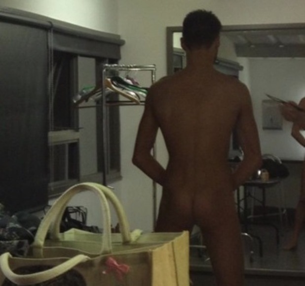 Rylan Clark gets naked for Cosmopolitan.