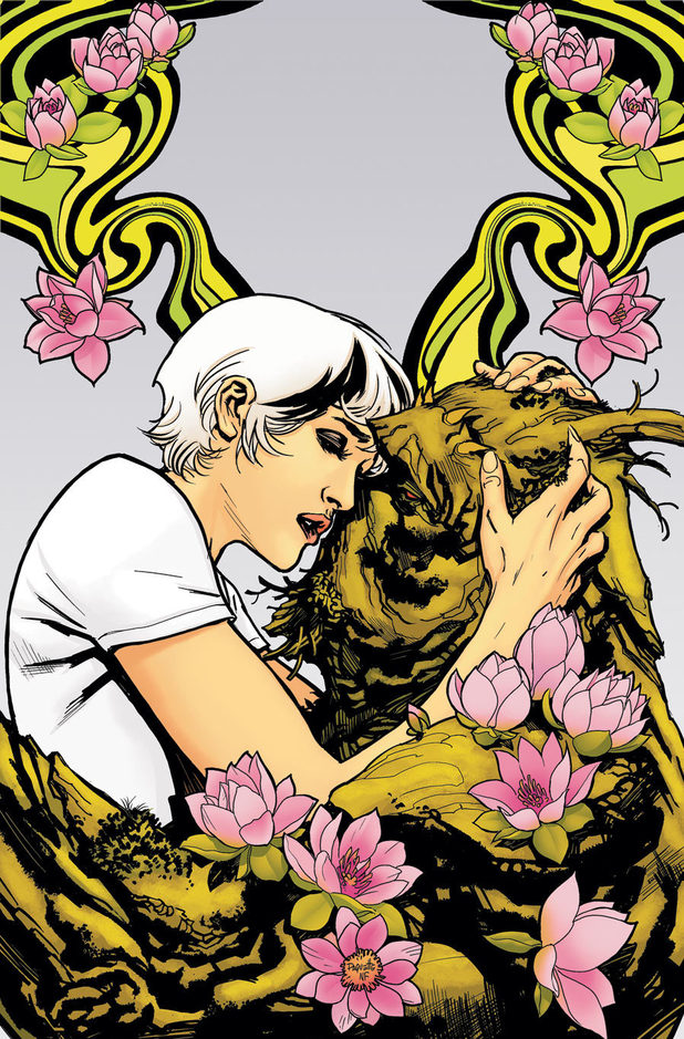 'Swamp Thing' #18 artwork