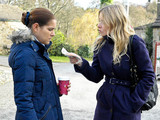 Charity's investigation into Jai's mood leads her to ask the cleaner, Rachel, even offering her money for information on anything she's seen on the job