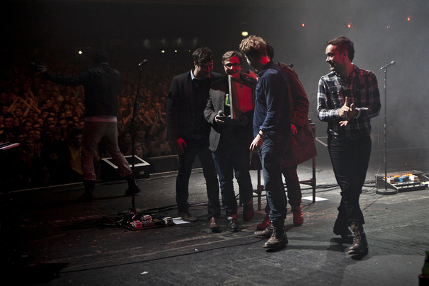 Mumford & Sons and John Kennedy at Xfm Winter Wonderland