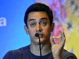 Aamir Khan speaks during an event where he was appointed as the UNICEF ambassador promoting nutrition for children, in New Delhi, India (Nov 2011)
