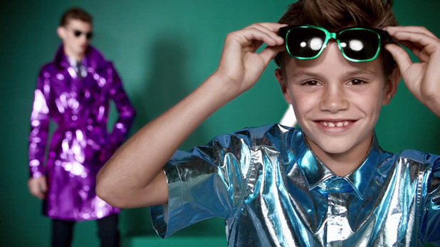 Romeo Beckham appears in The Burberry Spring/Summer 2013 campaign ad