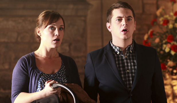 Pramface: Laura Derbyshire (SCARLETT ALICE JOHNSON), Jamie Prince (SEAN MICHAEL VEREY)