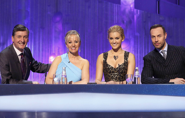 Dancing on Ice Judges Judges (l-r) Robin Cousins, Karen Barber, Ashley Roberts and Jason Gardiner