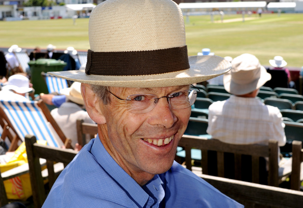 Cricket writer and broadcaster, Christopher Martin-Jenkins