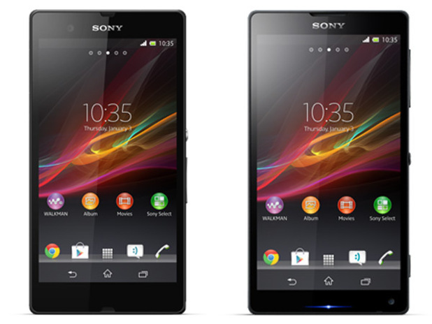 Sony Xperia Z and ZL smartphones