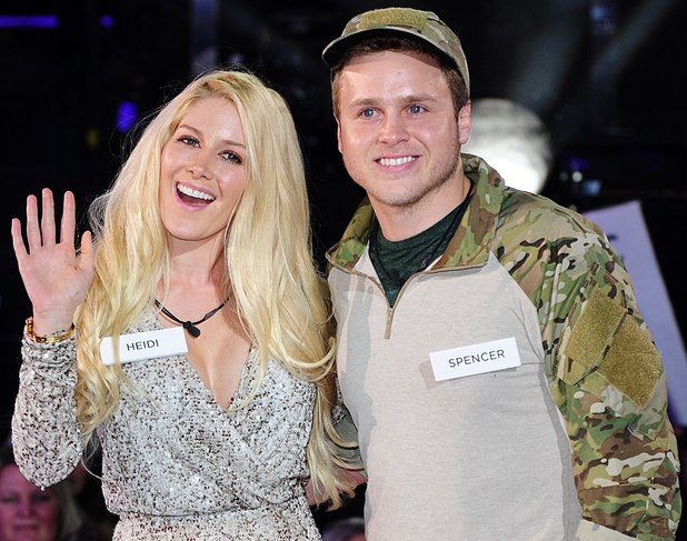 Heidi and Spencer arriving at the launch of Celebrity Big Brother 2013