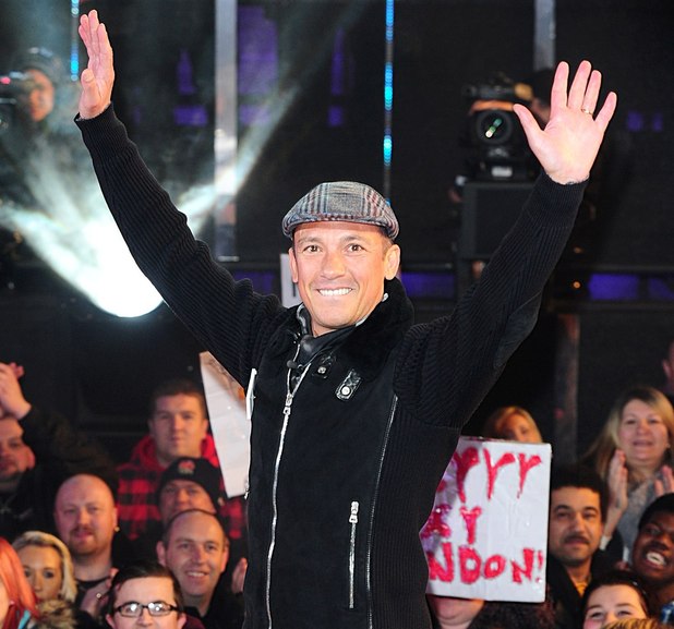 Frankie Dettori arriving at the launch of Celebrity Big Brother 2013