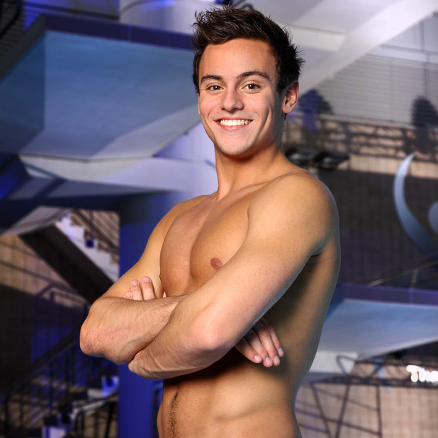 Tom Daley mentors in ITV1's Splash