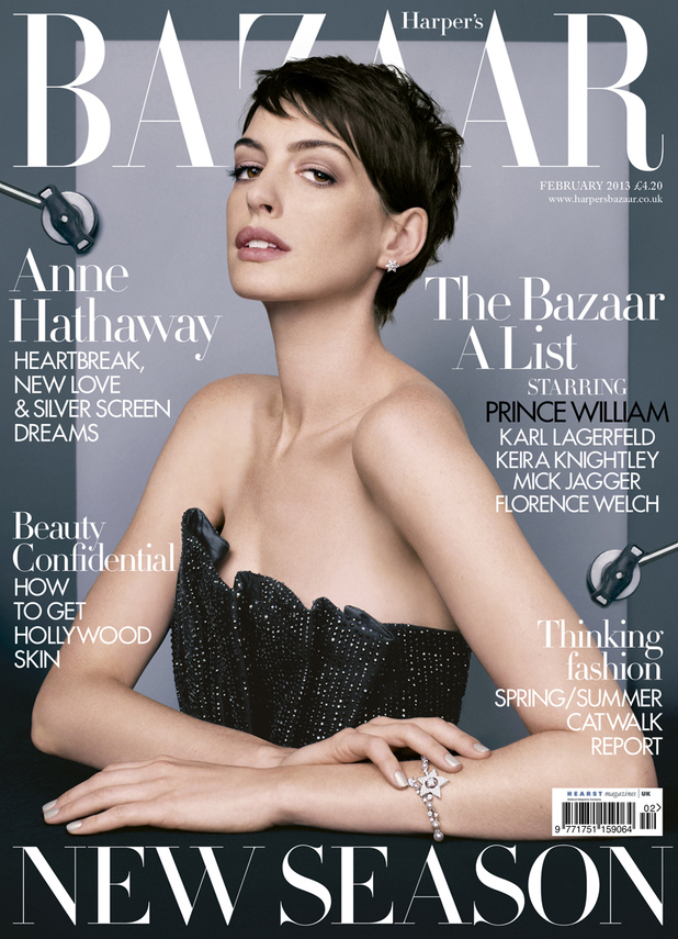 Anne Hathaway, Harper's Bizaar