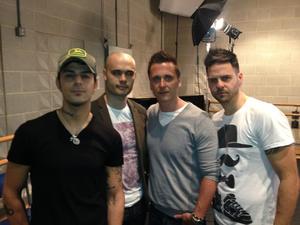 5ive reunite for ITV2's 'The Big Reunion'.