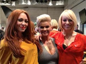 Atomic Kitten filming for The Big Reunion