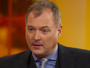John Leslie appears on 'Daybreak'