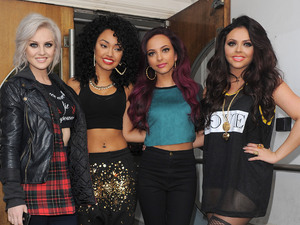 Perrie Edwards, Leigh-Anne Pinnock, Jade Thirlwall and Jesy Nelson aka Little Mix, leaving the Maida Vale studios, having performed on Live Lounge.
London, England - 13.11.12
Mandatory Credit: Will Alexander/WENN.com