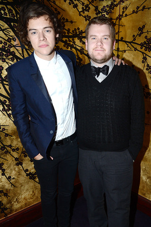 Harry Styles, James Corden, Tom Ford London Collections Party