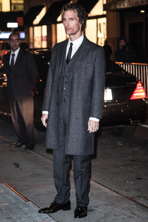 2012 New York Film Critics Circle Awards at Crimson - Outside Arrivals
Featuring: Matthew McConaughey
Where: New York City, NY, United States
When: 07 Jan 2013