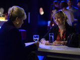 Cora takes Tanya to R&R for a chat and a drink.
